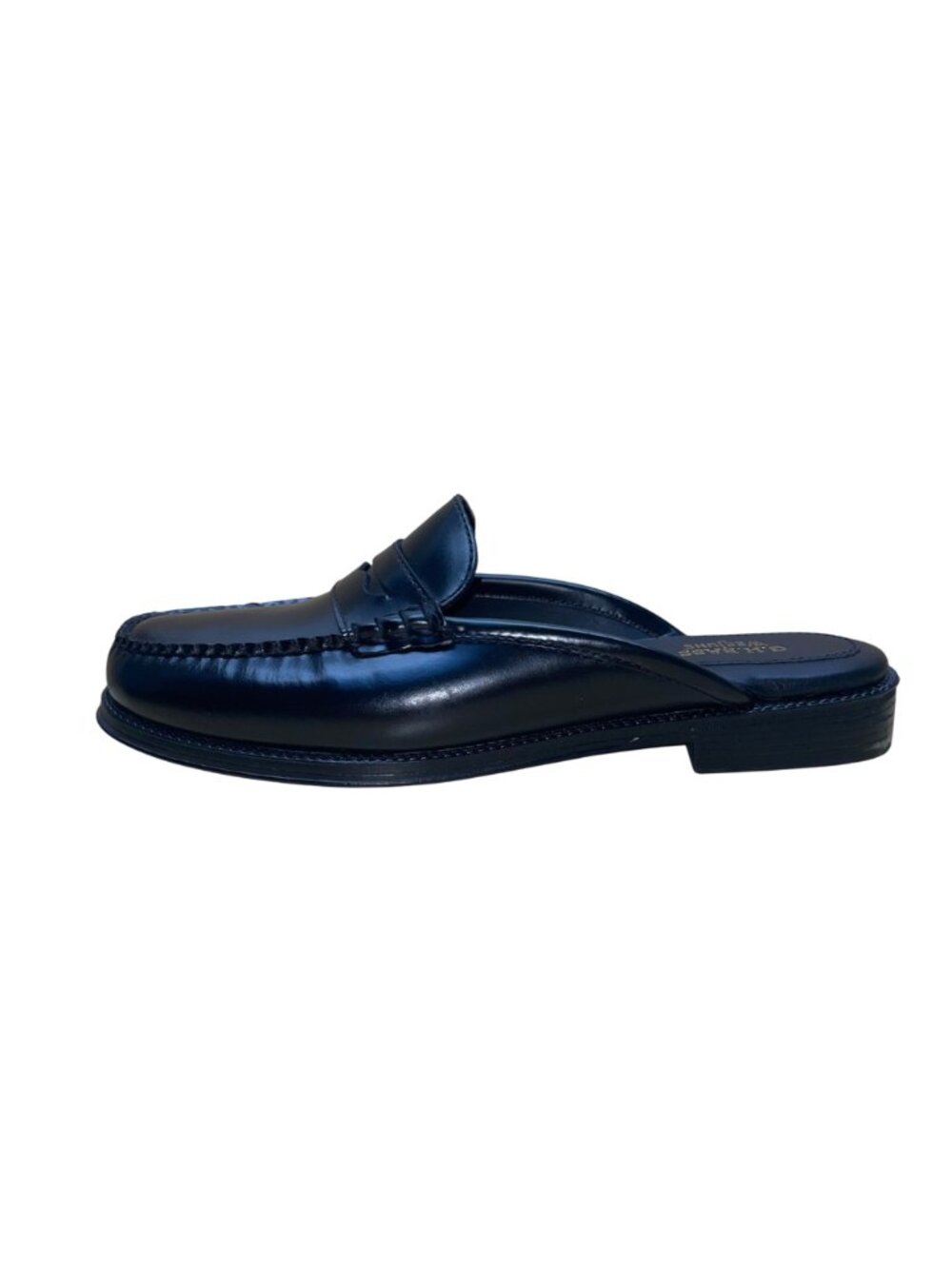 G.H. Bass Men’s Black Leather Wynn Easy Weejun Slip-On Loafers Size 7M - Picture 4 of 9